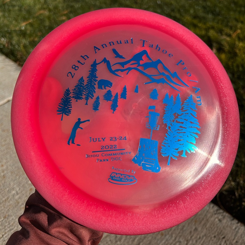 Innova Discs 173-5g Red Sierra Tahoe Series Destroyer Disc Golf Frisbee